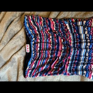 Three Pink Hearts medium maxi dress